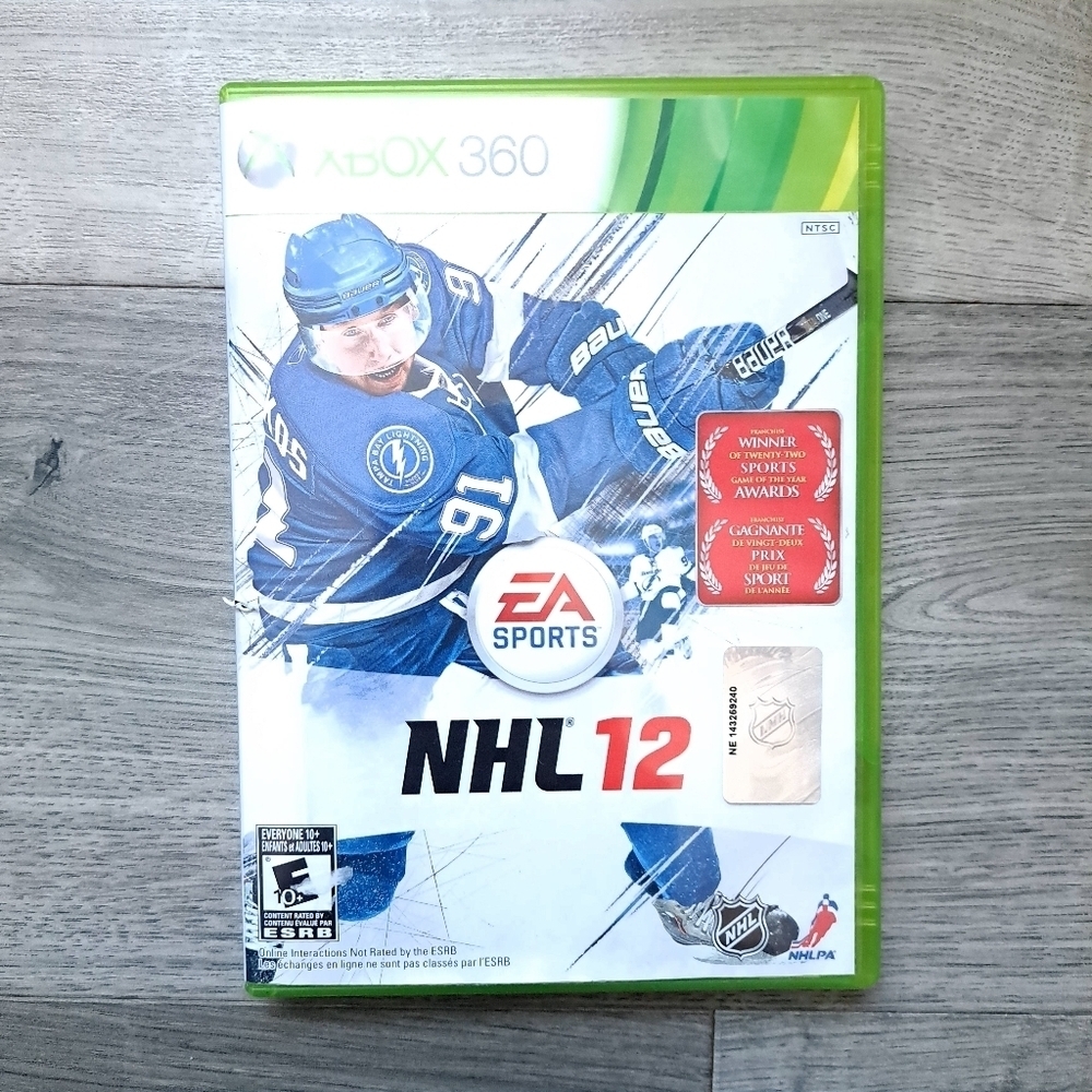 NHL 12 Xbox 360 Game - untested